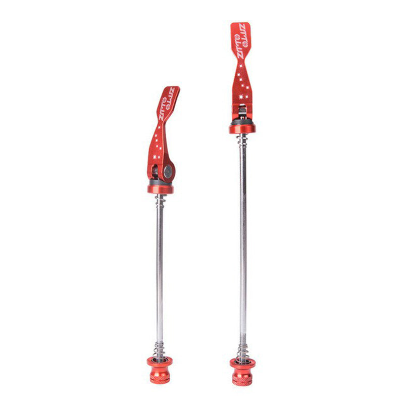 ZTTO Cycling Wheel Hub Front Rear Skewer Aluminum Alloy Handle Quick Release Lever Set ZTTO Cycling Wheel Hub Front Rear Skewer Aluminum Alloy Handle Quick Release Lever Set